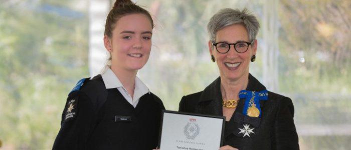 St John volunteer awarded