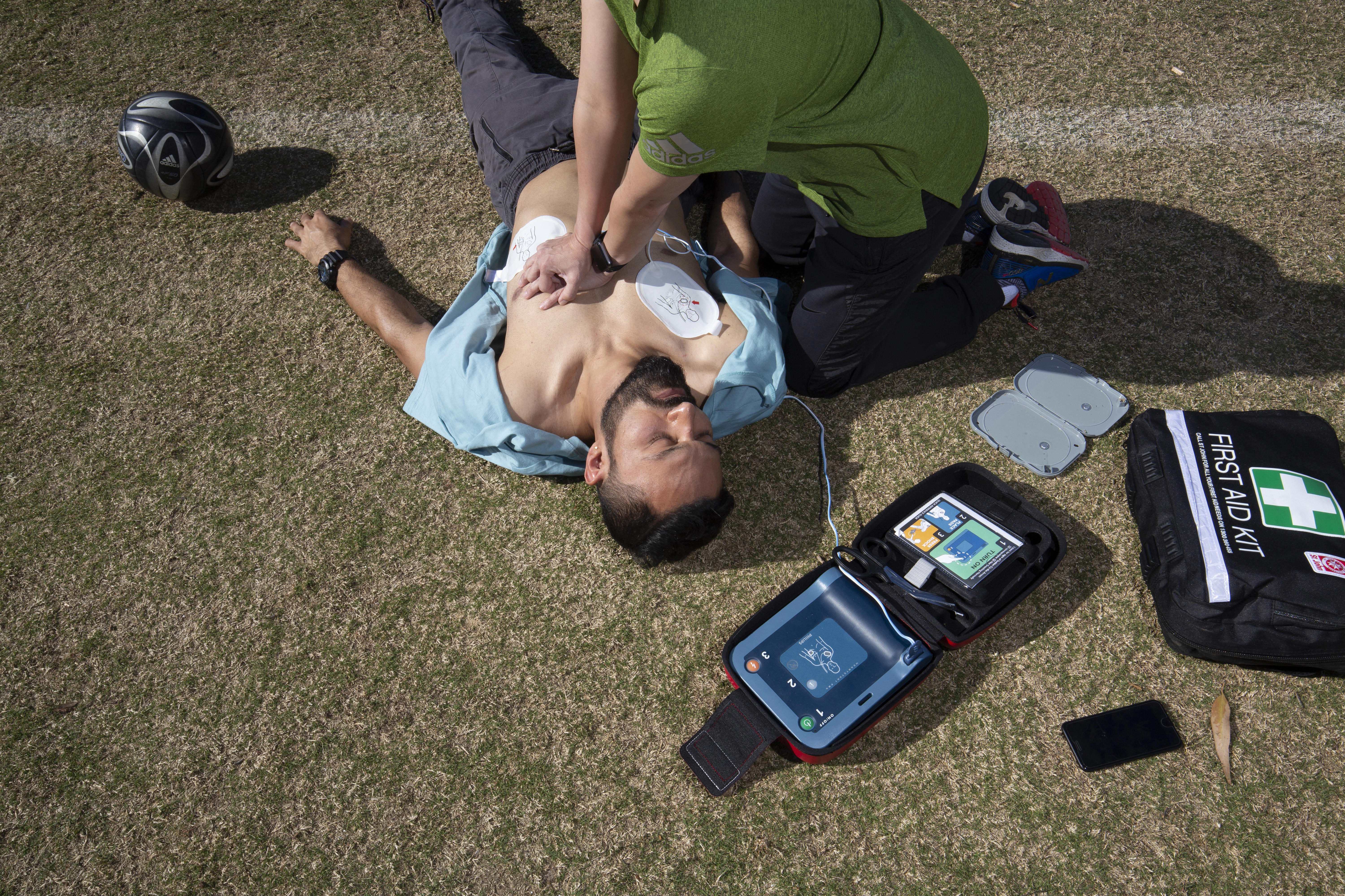 St John first aid training