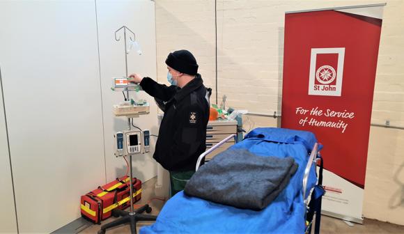 St John emergency urgent response hospital