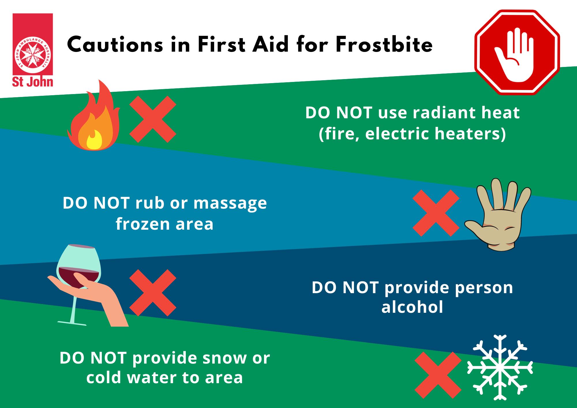 Frostbite & Hypothermia Treatment Essential Tips St John Vic